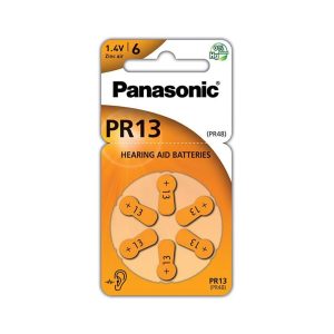 Panasonic PR13 Μπαταρίες Ακουστικών Βαρηκοΐας 1.4V (PR13L/6DC) (PANPR13L/6DC)Panasonic PR13 Μπαταρίες Ακουστικών Βαρηκοΐας 1.4V (PR13L/6DC) (PANPR13L/6DC)