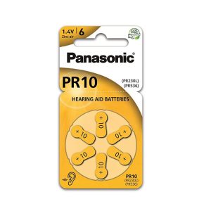 Panasonic PR10 Μπαταρίες Ακουστικών Βαρηκοΐας 1.4V (PR230/6LB) (PANPR230/6LB)Panasonic PR10 Μπαταρίες Ακουστικών Βαρηκοΐας 1.4V (PR230/6LB) (PANPR230/6LB)