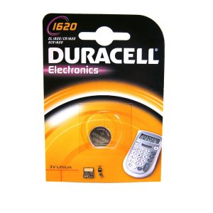 Duracell Electronics Μπαταρία Λιθίου Ρολογιών CR1620 3V 1τμχ (DECR1620)(DURDECR1620)Duracell Electronics Μπαταρία Λιθίου Ρολογιών CR1620 3V 1τμχ (DECR1620)(DURDECR1620)