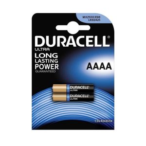 Duracell Ultra Αλκαλικές Μπαταρίες AAAA 1.5V 2τμχ (DULR8D425)(DURDULR8D425)Duracell Ultra Αλκαλικές Μπαταρίες AAAA 1.5V 2τμχ (DULR8D425)(DURDULR8D425)