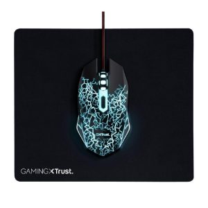 Trust Gaming Mouse & Mouse Pad (24752) (TRS24752)Trust Gaming Mouse & Mouse Pad (24752) (TRS24752)