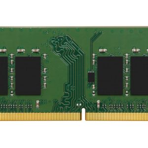 KINGSTON Memory KVR32S22S8/8, DDR4 SODIMM, 3200MT/s, Single Rank, 8GBKINGSTON Memory KVR32S22S8/8, DDR4 SODIMM, 3200MT/s, Single Rank, 8GB