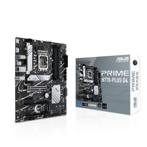 ASUS MOTHERBOARD PRIME H770-PLUS D4, 1700, DDR4, ATXASUS MOTHERBOARD PRIME H770-PLUS D4, 1700, DDR4, ATX