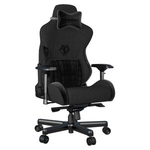 ANDA SEAT Gaming Chair T-PRO II Black FABRIC with Alcantara StripesANDA SEAT Gaming Chair T-PRO II Black FABRIC with Alcantara Stripes