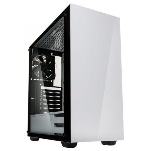 Kolink Stronghold Midi-Tower, Tempered Glass PC Case - whiteKolink Stronghold Midi-Tower, Tempered Glass PC Case - white